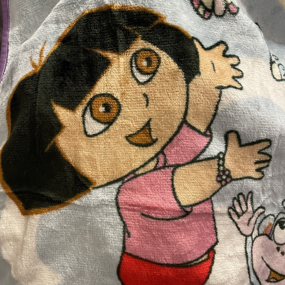 DORA THE EXPLORER CHILDRENS‎ THROW BLANKET NICK JR Best Friends